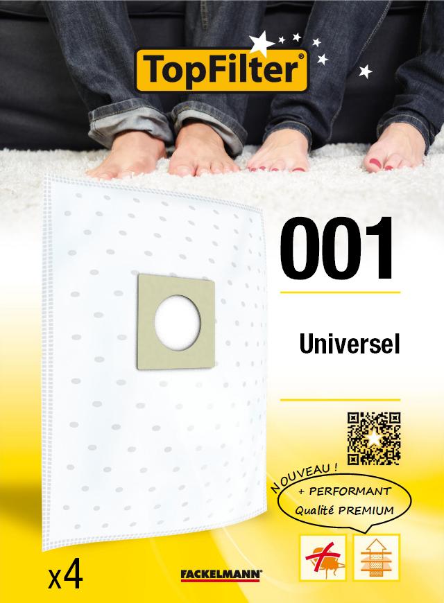 Sac microfibre universel